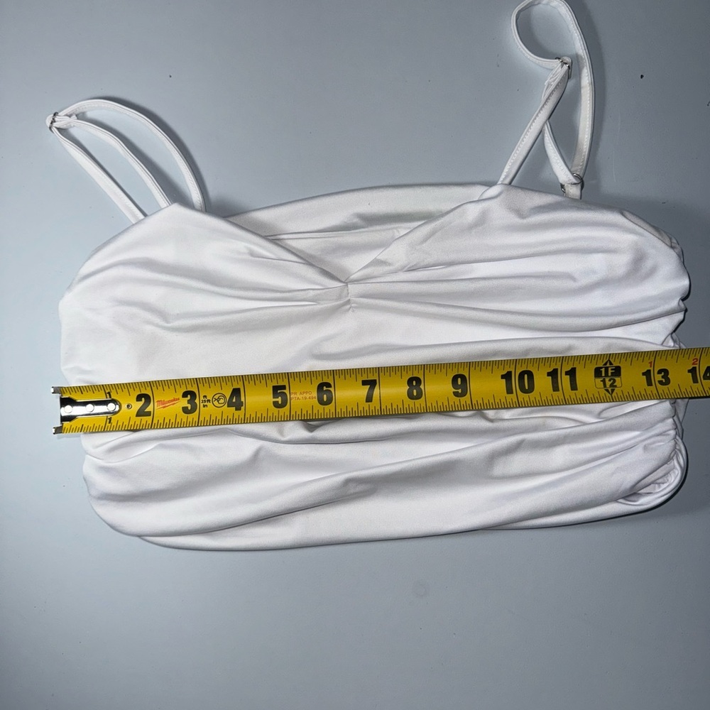 White two piece matching set dress - Picture 7 of 10